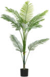 HOMCOM Palmă Artificială Areca înaltă de 150 cm, Plantă Falsă Realistă pentru Interioare cu Vas, Decorațiune pentru Casă și Birou, Verde | Aosom Romania (83C-057V00GN)
