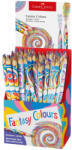 Faber-Castell Display 84 creioane colorate standard Faber-Castell + jumbo, Multicolor fantasy (FC116576)