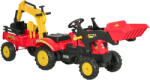 HOMCOM Buldozer de jucarie, plastic, 179x42x59 cm, negru HOMCOM | Aosom Romania (341-033)