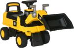 HomCom CAT cu Licență pentru Constructii de Condus cu Cupa Manuala, Excavator pentru Copii Mici, cu Claxon | Aosom Romania (370-262V00YL)
