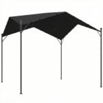 Outsunny Pergolă Pavilion 3x3 m, rezistent la apă, stabil, rezistent la iarnă, protecție solară cu acoperiș în șarpantă, contravântuiri triunghiulare | Aosom Romania (84C-688V00CG)