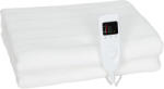 HOMCOM Pătură Încălzitoare HOMCOM 160x140 cm cu 5 Nivele de Căldură Alb | Aosom Romania (810-029V90WT)