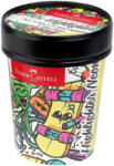 Faber-Castell Set 10 textmarkere editie speciala Faber-Castell cutie inghetata, superfluorescente (FC254695)