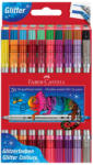 Faber-Castell Carioci cu efect glitter Faber-Castell FC151108, 2 capete, 20 culori (FC151108)