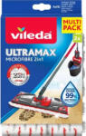 Vileda Set 2 buc rezerve mop. Vileda Ultramat Ultramax Turbo. 35 x 14 cm. alb-rosu (167720;179612)