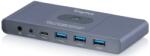 ASSMANN Switch KVM Digitus by Assmann DS-12855, Gray (DS-12855)