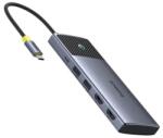 Baseus Docking Station Baseus Metal Gleam Series II 7-in-1, Gray (B00061806813-00)