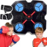 FOXMAG24 Nehéz boxtábla Bluetooth FOXMAG24-el, interaktív, LED világítás, fekete, 100x30cm (DQZJKWYBM)