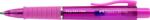 Faber-Castell Pix cu bilă, 0.34 mm, buton, corp de culoare fuchsia, FABER-CASTELL "Poly Ball View Aurora", albastru (145768)