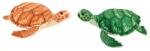 QX Teknősbéka plüssfigura - 30 cm, többféle (834005) - jatekbolt