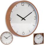 Vilde Falióra, Vilde, 29, 5x4, 5 cm, Analóg, 1 db AA elemmel működik, Fahatású Keret, Fekete Számok és Mutatók, Bézs (569937)