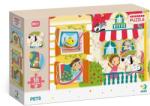 TM Toys Dodo: Animăluțe de companie - puzzle cu 18 piese cu elemente detașabile (DOP300160) Puzzle