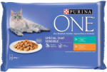 ONE 5x4x85g PURINA ONE Sensitive vegyes csomag nedves macskatáp 4+1 ingyen