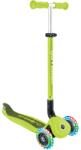Globber Go-Up Active Lights Háromkerekű gyerek roller üléssel - Limezöld (744-106)