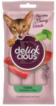 Kormotech Delickcious Cat - Snack Cremos cu Ton si Aloe - 4x15g