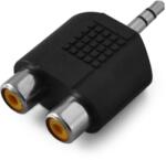 Auna Sztereó RCA csatlakoz pre 3, 5 mm Jack adapter (CJ-804) (CJ-804)