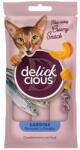 Kormotech Delickcious Cat - Snack Cremos cu Sardine si Dovleac - 4x15g