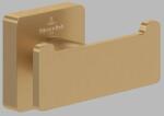 Villeroy & Boch Cuier dublu baie, fixare ascunsa, auriu periat (Brushed Gold), Villeroy & Boch Elements Striking TVA15201200076 TVA15201200076 (TVA15201200076)