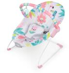Bright Starts LUMINĂ LUMINOSĂ Șezlong vibrant Flamingo Vibes 0m +, până la 9 kg (AGS12228-3) Sezlong balansoar bebelusi
