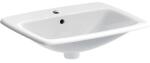 Geberit Selnova Square beépíthető mosdó 55x17x45 cm, fehér (GE-501.466.00.7)