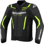 Alpinestars Geacă de piele pentru motocicletă Alpinestars GP Force V2 Airflow negru-galben fluo (AIM100-1235)