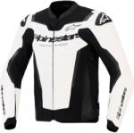 Alpinestars Geacă de piele pentru motocicletă Alpinestars GP Force V2 alb-negru (AIM100-1233)