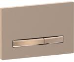 Geberit Sigma 50 nyomólap 2 mennyiséges öblítéshez 24, 6x16, 4x1, 2 cm, vörösarany, szálcsiszolt, Easy-To-Clean bevonattal (GE-115.670.QB.2)