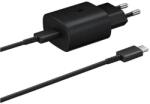 Samsung EP-TA800EBE Eredeti Szuper Gyors Töltés 25W Power Delivery + EP-DA905BBE USB-C 1m Kábel Fekete (Bulk)
