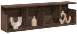 vidaXL barna tölgy színű szerelt fa fali szekrény 100 x 20 x 30 cm