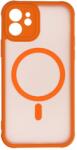 nezadané iPhone 12 Full Matte Mag Cover MagSafe kompatibilis narancs