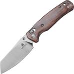 Bestechman CICADA'S WING 10Cr15MoV Satin with Desert Ironwood handle BMK06-W-3