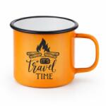 WARAGOD It’s Travel Time kültéri bögre 355 ml, narancssárga