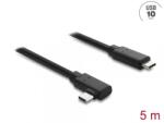 Delock Cablu Activ Optic USB type C 10Gbp T-T drept/unghi 5m, Delock 87240 (87240)