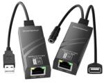  Extender USB 2.0 via Cat5e/Cat6 pana la 50m, kuext2 (KUEXT2)