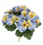 Dalia-RP Árvácska kék csokor váza dekoráció mesterséges, mint az élő (bratki sztuczne do kompozycji)