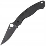 Spyderco Összecsukható kés Spyderco Military G-10 Black Black Blade (C36GPBK) (C36GBK)