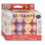 Grafix Bélyegző, önfestékező bélyegző szett 12 db-os bélyegző gyerekeknek (8715427118918)