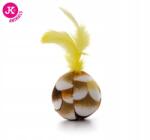 JK Animals Macskajáték - Plüss labda sárga tollal Jk Animals (58785-3)