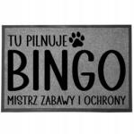 TabPrint Lábtörlő Szürke 60X40 Kutyatartó Kutya Nevével Játékmester (WYCIERACZKA SZARA Z IMIENIEMPSA PXX920)