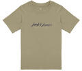 JACK & JONES Rövid ujjú pólók JORMONTAUK TYPE FRONT TEE Zöld 11 Jahre
