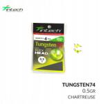 Intech Tungsten 74UV volfrám súlyzó lime 2.5g (2db) (INT-CZET74C-25)