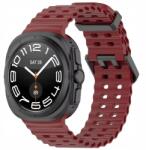 TECHLO Hope Pánt Szíj Samsung Galaxy Watch Ultra 47mm készülékhez Bordó