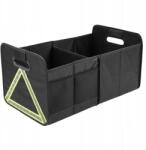 EdiBazzar Összecsukható Szervező Zsebekkel, Nagy Autós Csomagtartó Tároló Doboz (Skrzynka Do Bagażnika Składany Organizer)