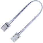 Optonica Kétvégű csatlakozó 8 mm-es vezetékkel cob szalaghoz, Optonica, 6624 (6624)