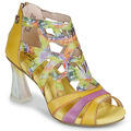 Laura Vita Magas sarkú szandálok NINO Citromsárga 40