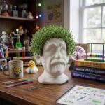 Winkee Ghiveci Decorativ Einstein pentru Chia