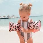 Swim Essentials Karúszó Leopard rózsaszín 0-2 év