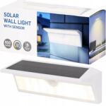SOLAR LED Fali Lámpa Mozgásérzékelő Napelemes Akkumulátoros 600 lumen 4000K (3216779)