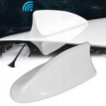 Carmotion Autó Antenna Fm Cápa Uszony Tető Erősítővel Fehér Cápa Uni (58540WT)