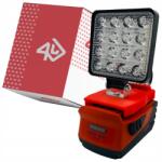 P4U Munkalámpa Hilti B22 halogén piros (HIL000002-R)